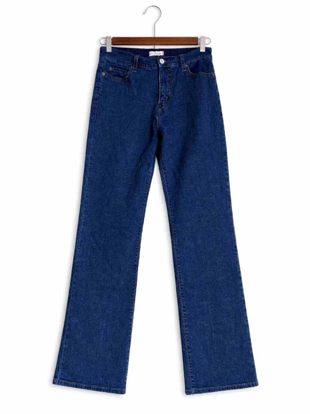 Levi’s 512 Perfectly Slimming Jeans Dark Wash Bootcut Stretch Denim Women’s 10M